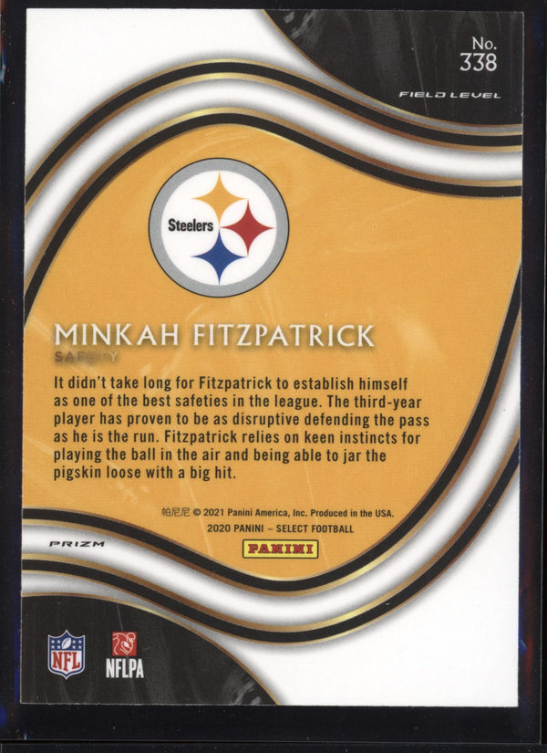 Minkah Fitzpatrick 2020 Panini Select Field Level Silver