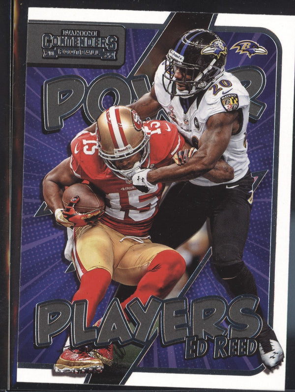 Ed Reed 2022 Panini Contenders PWR-ERE Power Players