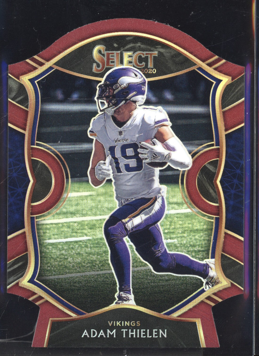 Adam Thielen  2020 Panini Select Concourse Red Die Cut