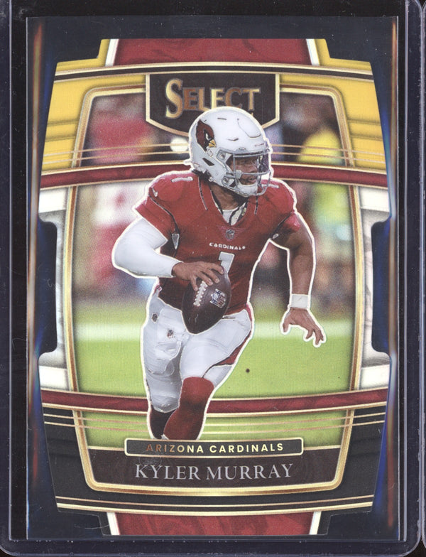 Kyler Murray 2021 Panini Select 3 Black Gold Die Cut