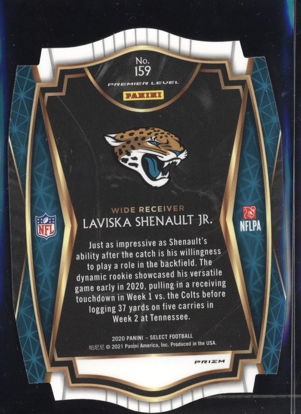 Laviska Shenault Jr 2020 Panini Select Premier Level Red Die Cut RC