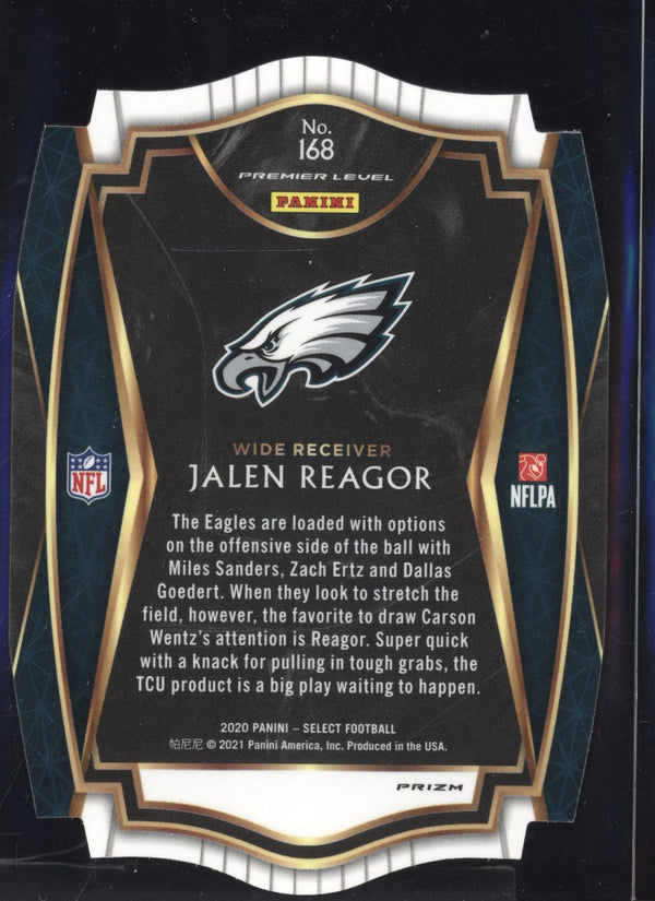 Jalen Reagor 2020 Panini Select Premier Level Red Die Cut RC