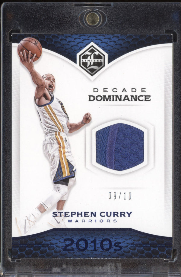 Stephen Curry 2016-17 Panini Limited Decade Dominance Prime 09/10