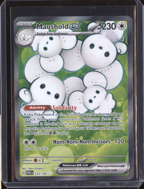 Maushold ex 2023 Pokemon Paradox Rift 233/182 Full Art