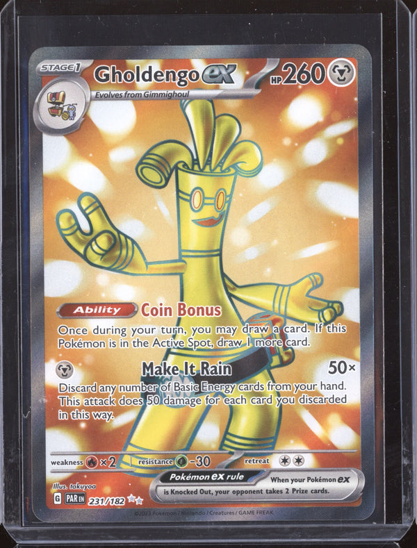 Gholdengo ex 2023 Pokemon Paradox Rift 231/182 Full Art