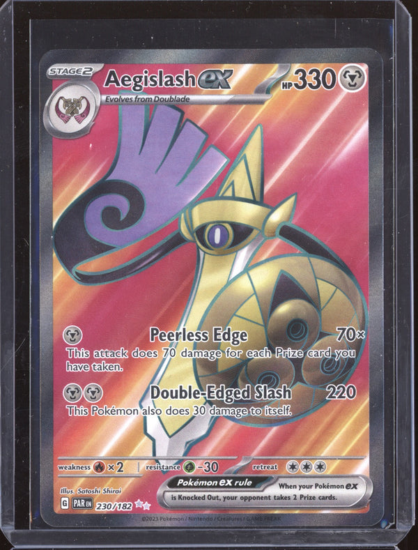 Aegislash ex 2023 Pokemon Paradox Rift 230/182 Full Art