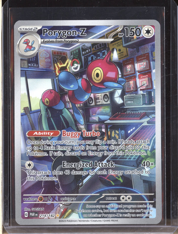 Porygon-Z 2023 Pokemon Paradox Rift 214/182 Illustration Rare