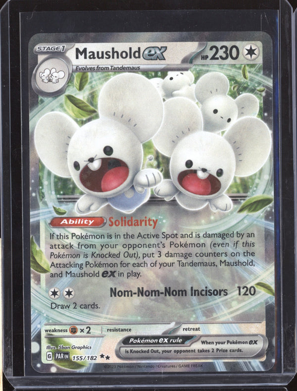 Maushold ex 2023 Pokemon Paradox Rift 155/182 Double Rare