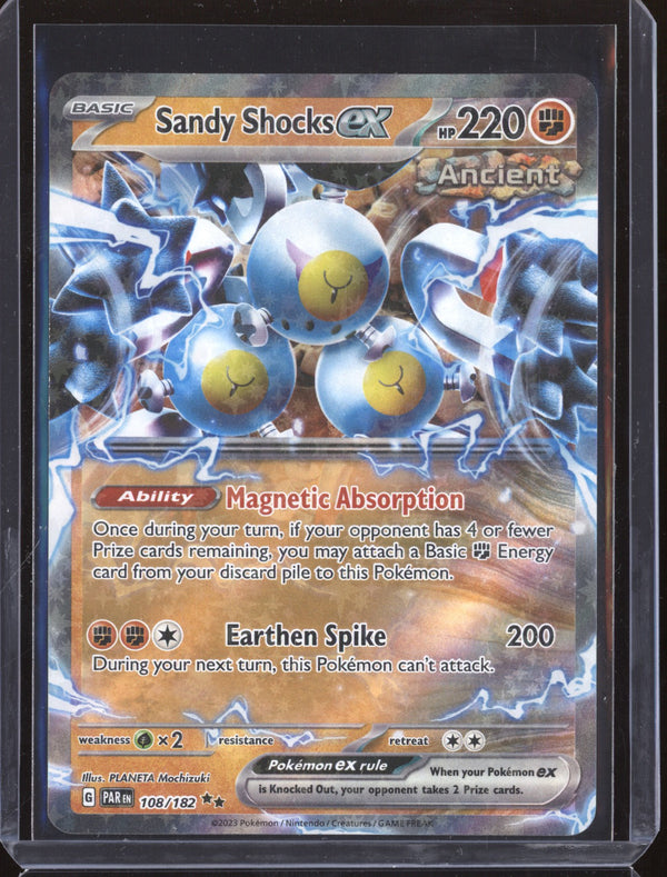 Sandy Shocks ex 2023 Pokemon Paradox Rift 108/182 Double Rare