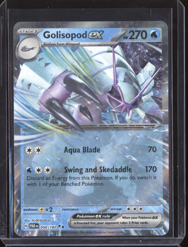 Golisopod ex 2023 Pokemon Paradox Rift 50/182 Double Rare