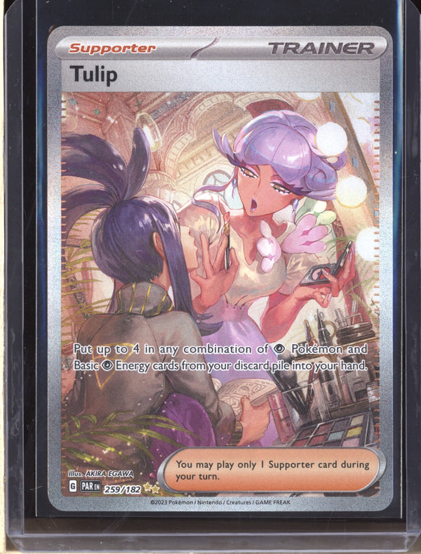 Tulip 2023 Pokemon Paradox Rift 259/182 Special Illustration Rare Supporters