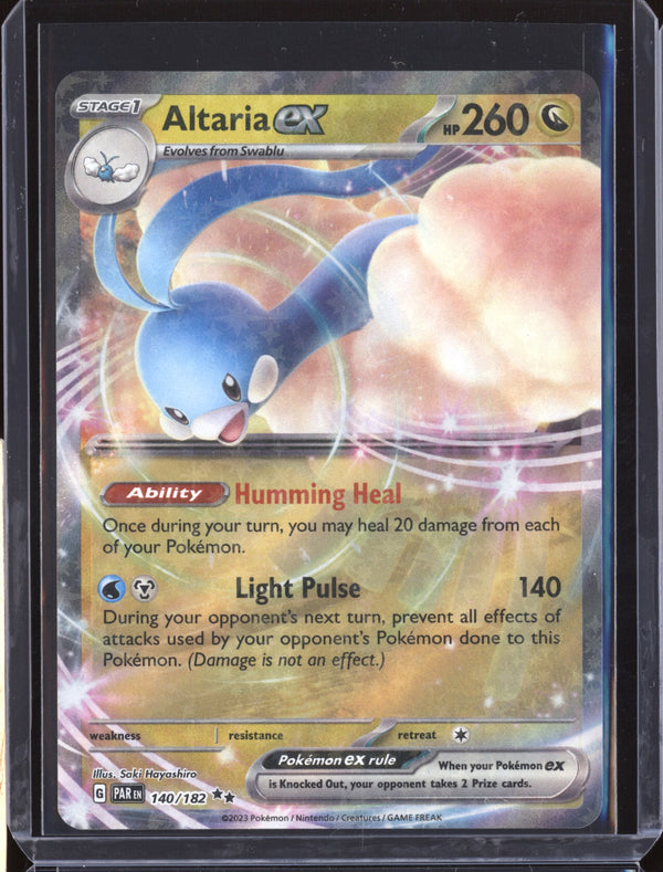 Altaria ex 2023 Pokemon Paradox Rift 140/182 Double Rare