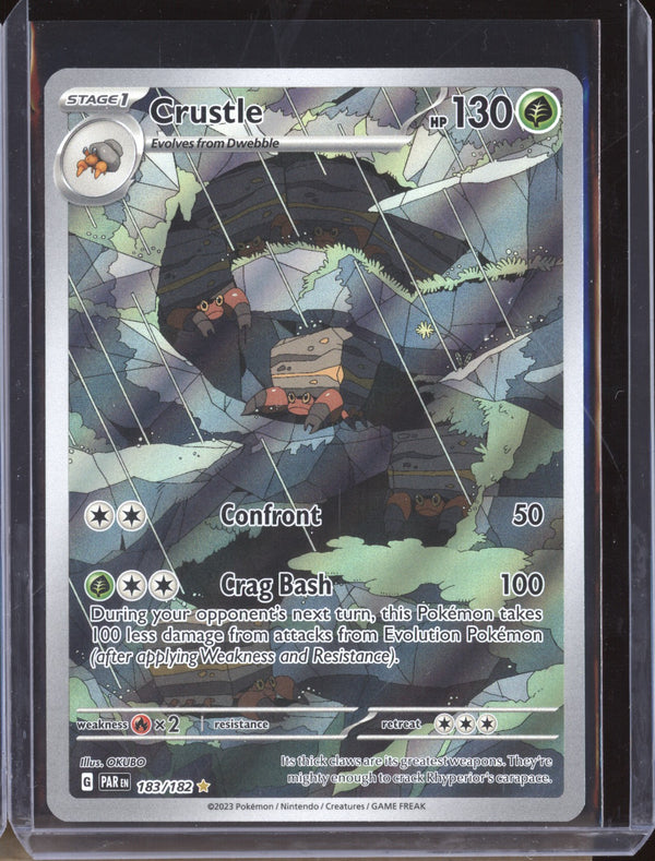 Crustle 2023 Pokemon Paradox Rift 183/182 Illustration Rare