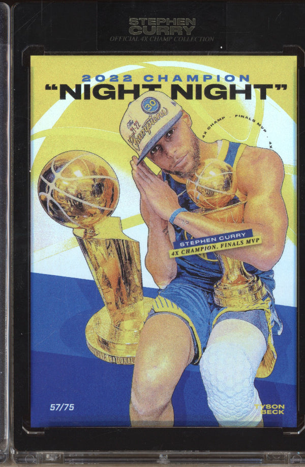 Stephen Curry 2022 Tyson Beck x Stephen Curry  2022 Night Night