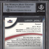 LeBron James 2007-08 Topps Finest 40 Black Refractor 52/75 BGS 9