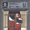 Michael Jordan 2006-07 Upper Deck Ultimate Triple Jersey Patch 4/10 BGS 8.5