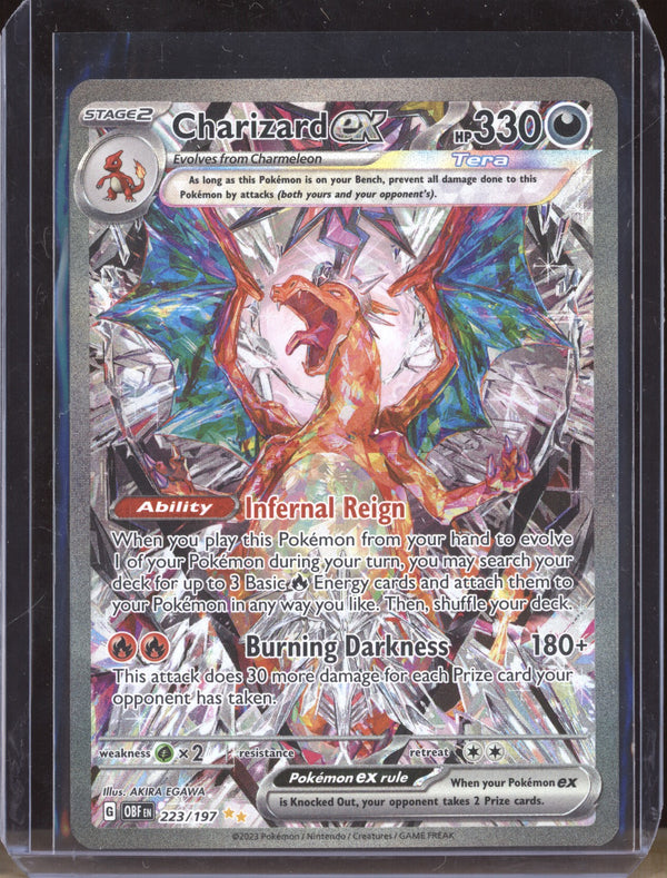 Charizard ex 2023 Pokemon Obsidian Flames 223 Special Illustration Rare