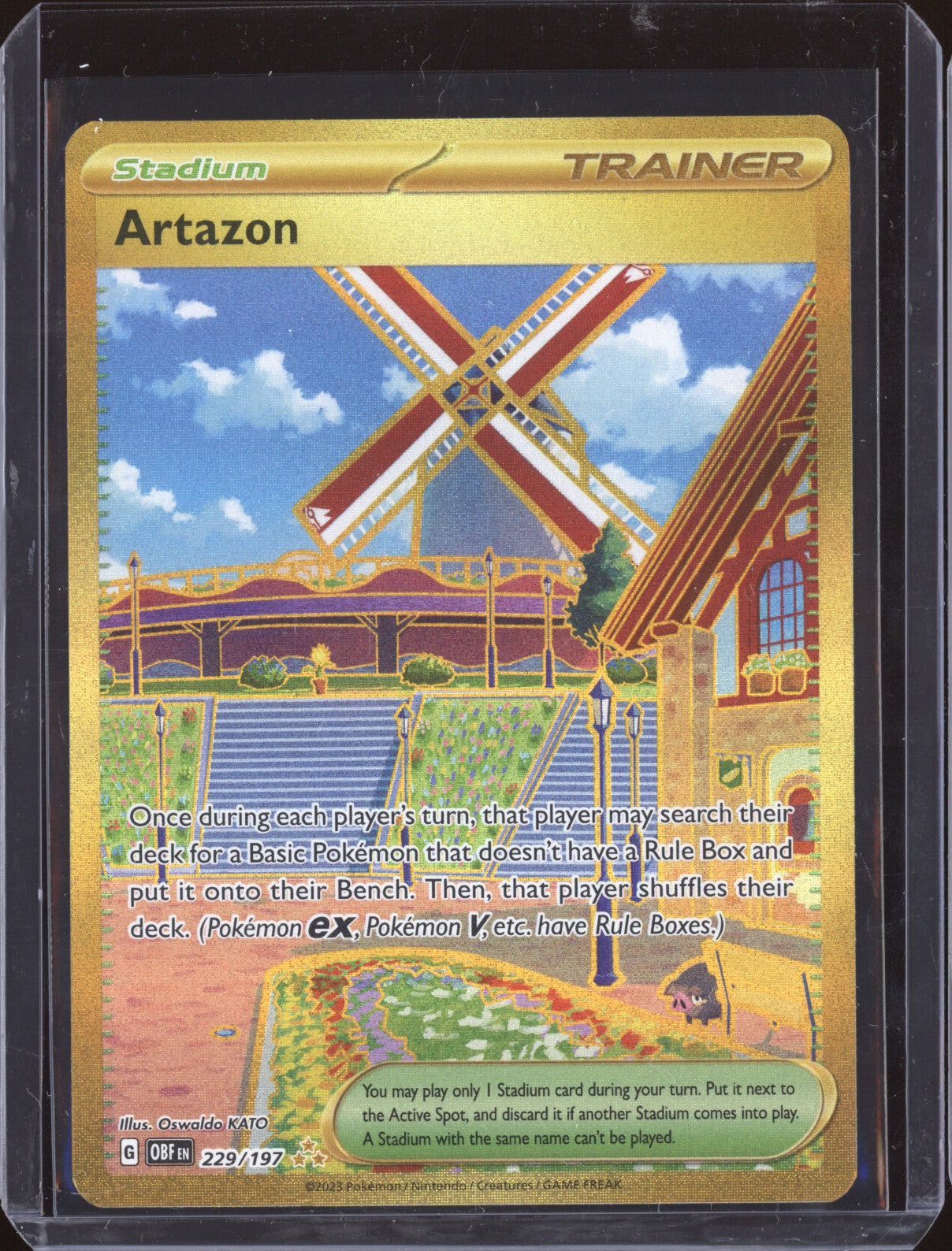 Artazon 2023 Pokemon Obsidian Flames 229 Hyper Rare