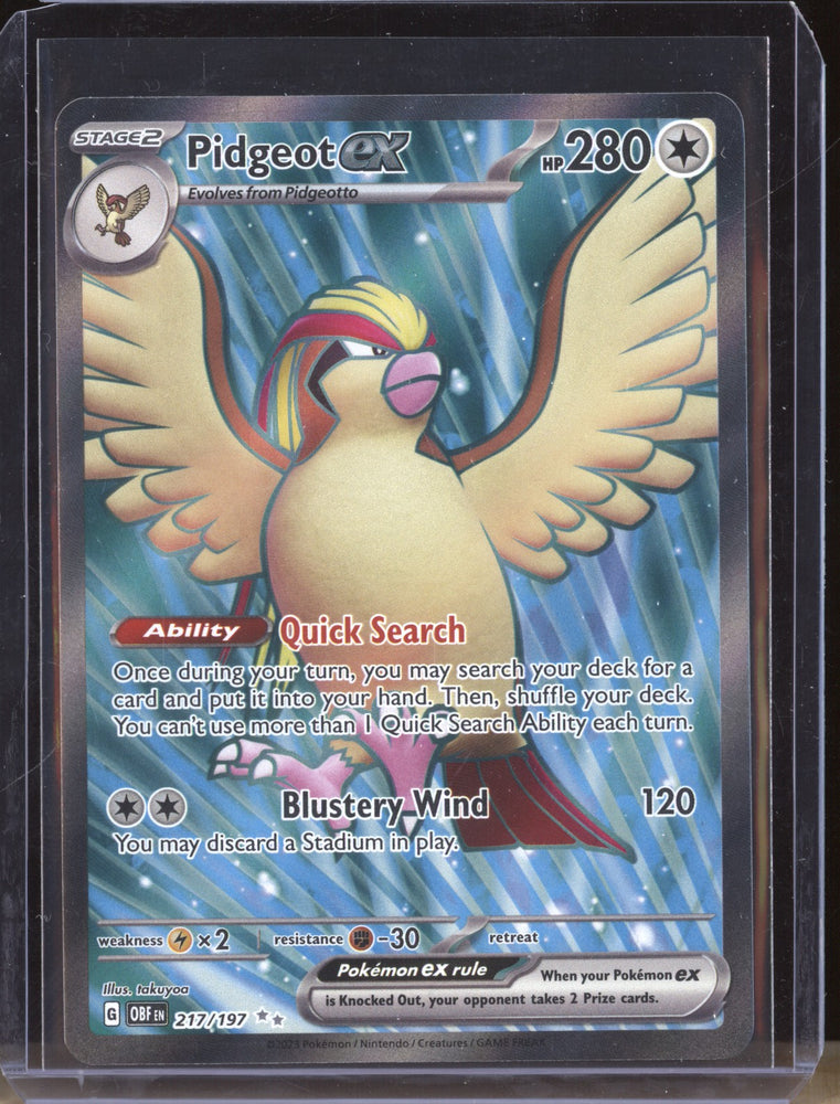 Pidgeot EX 2023 Pokémon TCG (164/197)