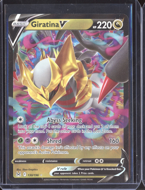 Giratina V 130/196 Pokemon Lost Origins