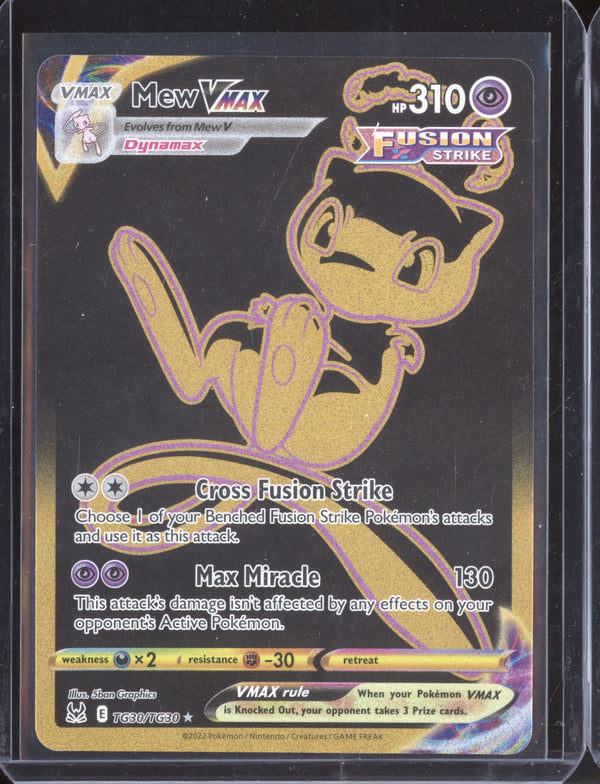 Mew VMax  TG30/TG30 Pokemon  Lost Origins