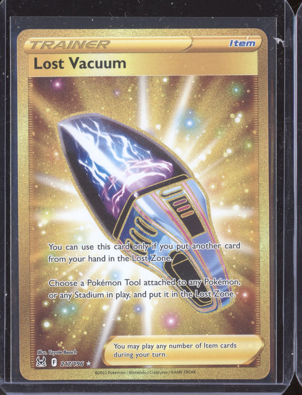 Lost Vacuum  217/196 Pokemon  Lost Origins Gold Full Art Trainer