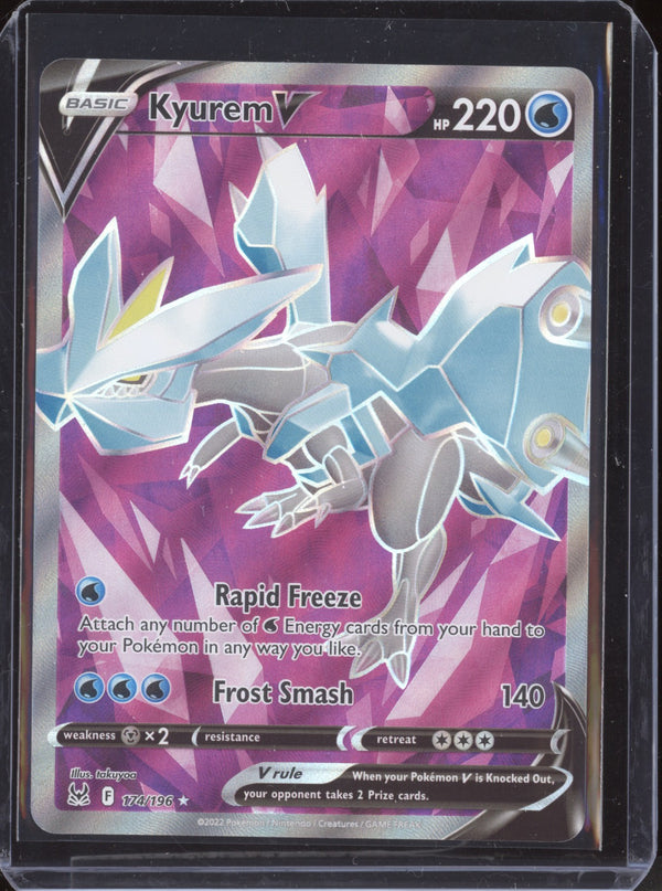 Kyurem V Full Art 174/196 Pokemon Lost Origins