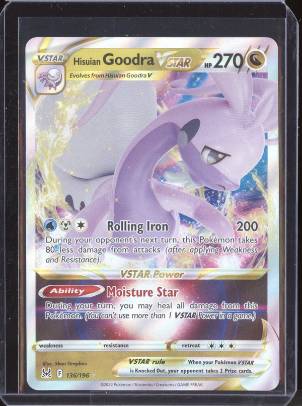 Hisuian Goodra VStar 136/196 Pokemon  Lost Origins