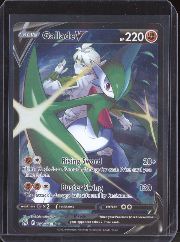 Gallade V Full Art TG19/TG30 Pokemon Lost Origins