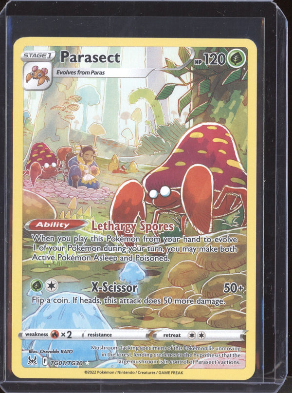 Parasect Full Art TG01/TG30 Pokemon Lost Origins