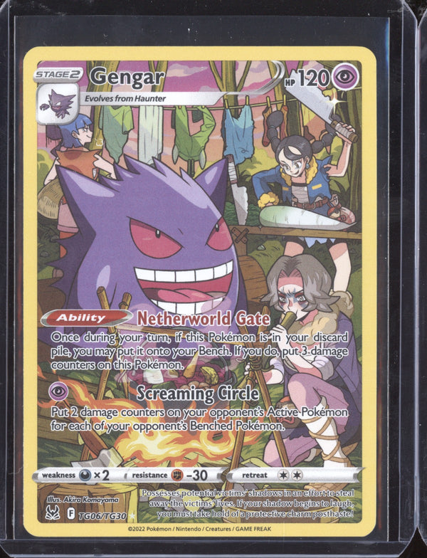 Gengar Full Art TG06TG30 Pokemon Lost Origins