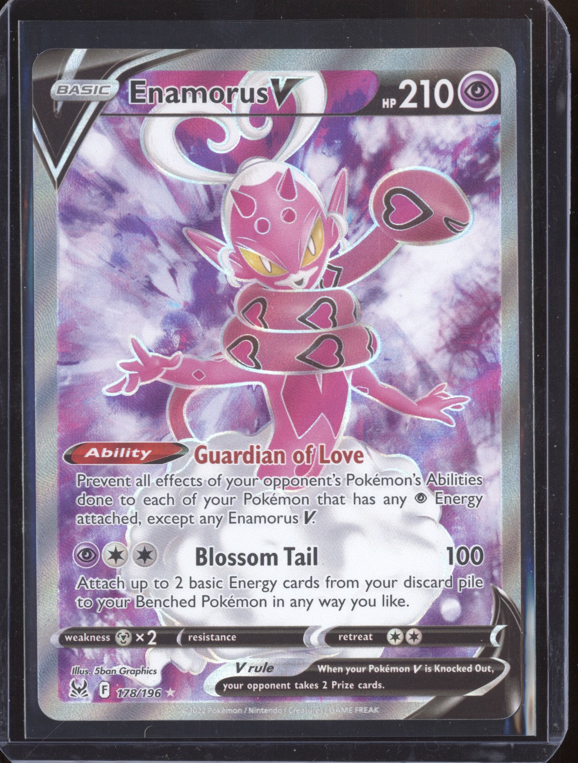 Enamorus V 178/196 Pokemon  Lost Origins Full Art