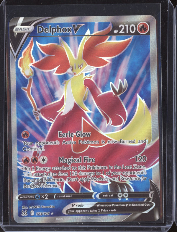 Delphox V 173/196 Pokemon  Lost Origins Full Art