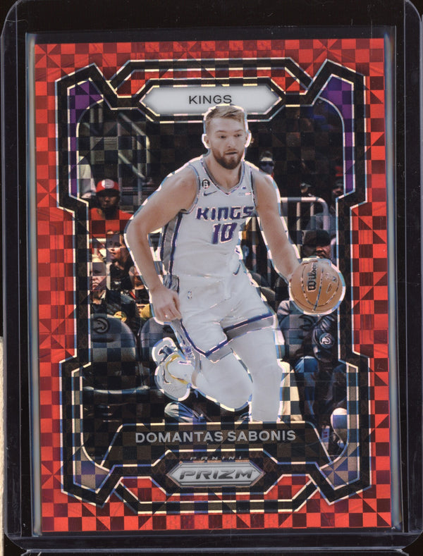 Domantas Sabonis 2023-24 Panini Prizm 45 Red Power 57/75