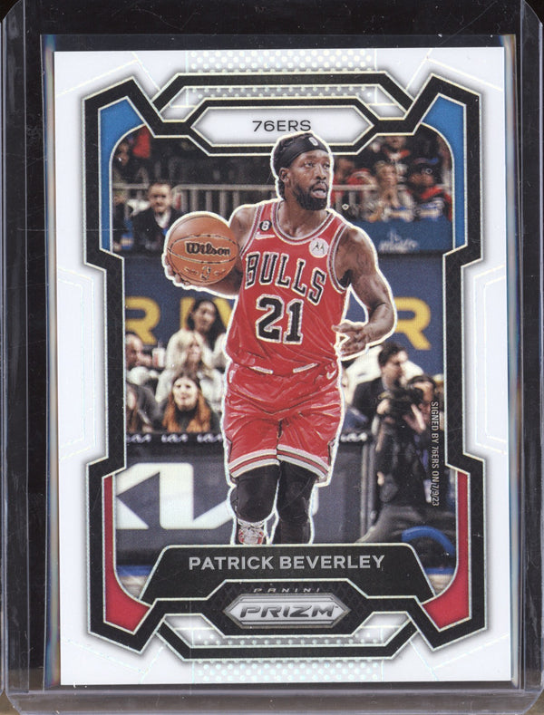 Patrick Beverley 2023-24 Panini Prizm 268 White 95/175