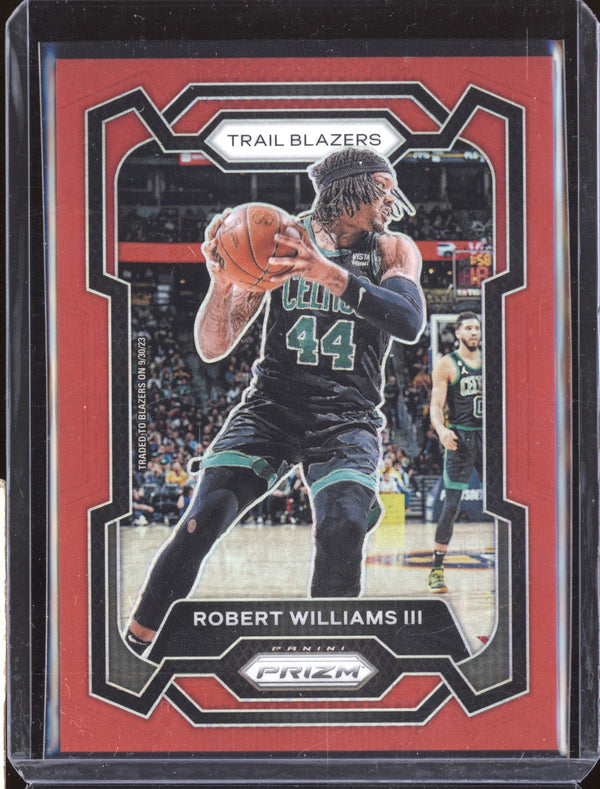 Robert Williams III 2023-24 Panini Prizm 209 Red 48/299