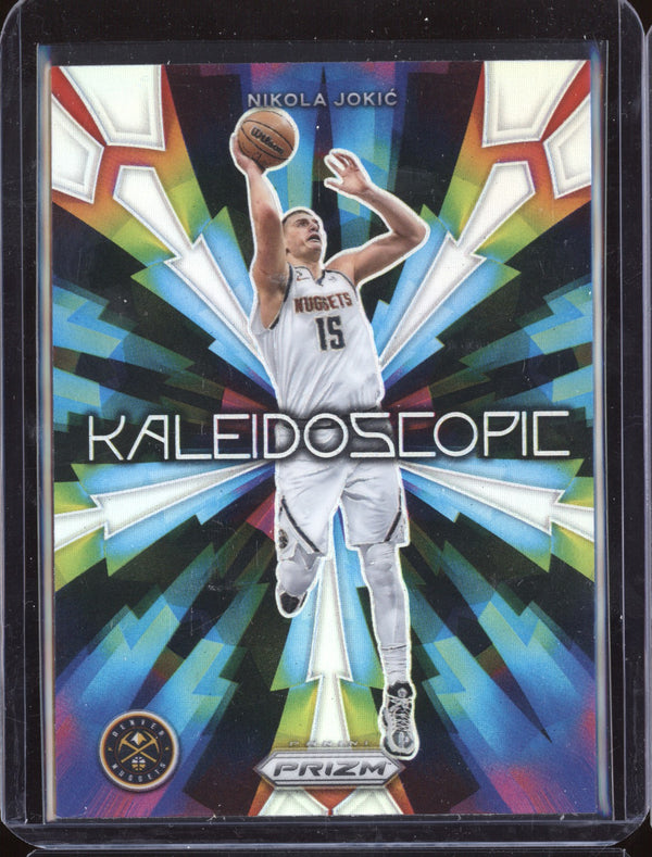 Nikola Jokic 2023-24 Panini Prizm 8 Silver Kaleidoscopic