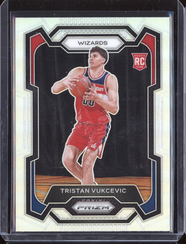 Tristan Vukcevic 2023-24 Panini Prizm 126 Silver RC