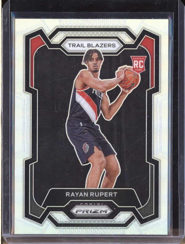 Rayan Rupert 2023-24 Panini Prizm 140 Silver RC