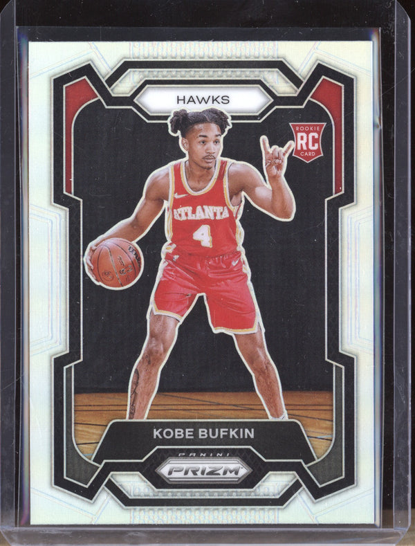 Kobe Bufkin 2023-24 Panini Prizm 151 Silver RC