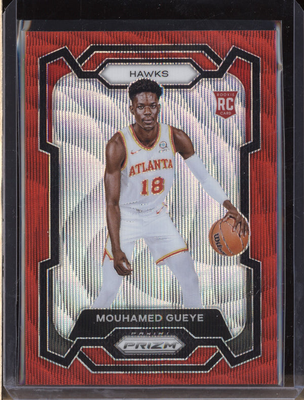 Mouhamed Gueye 2023-24 Panini Prizm 157 Ruby Wave  RC