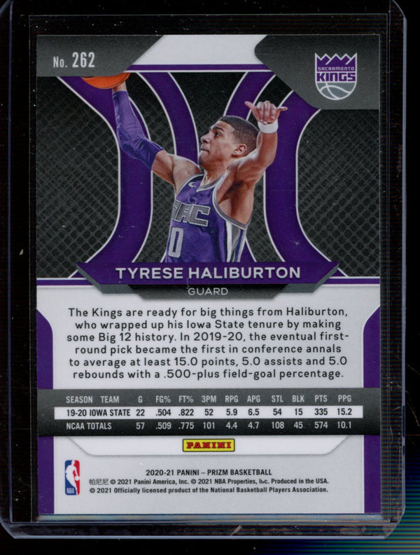 Tyrese Haliburton 2020-21 Panini Prizm RC