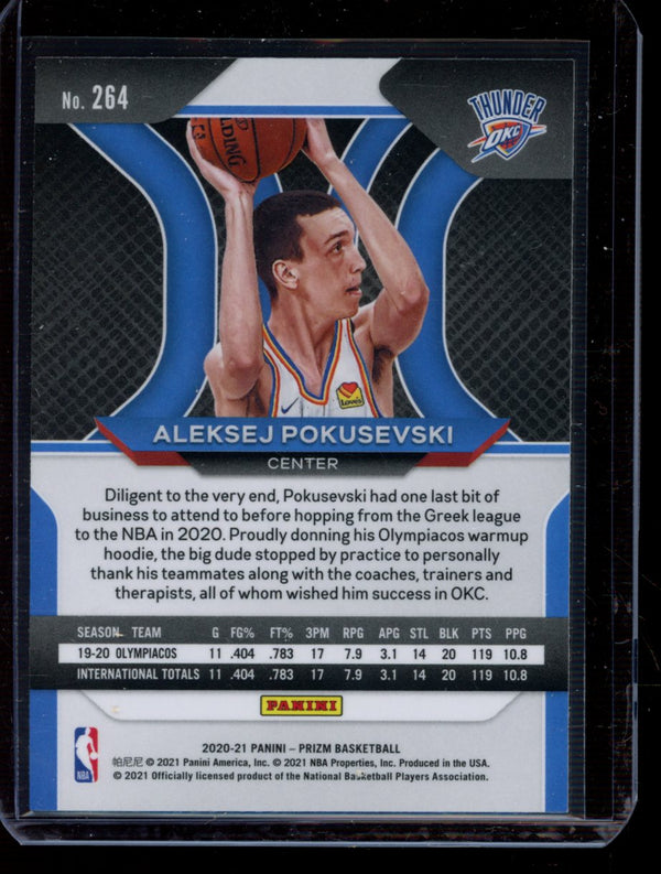 Aleksej Pokusevski 2020-21 Panini Prizm RC