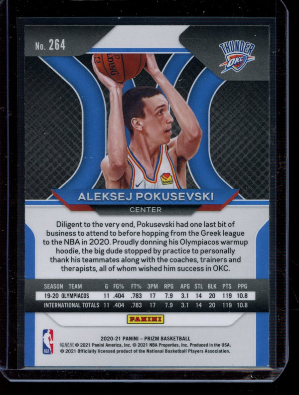 Aleksej Pokusevski 2020-21 Panini Prizm RC