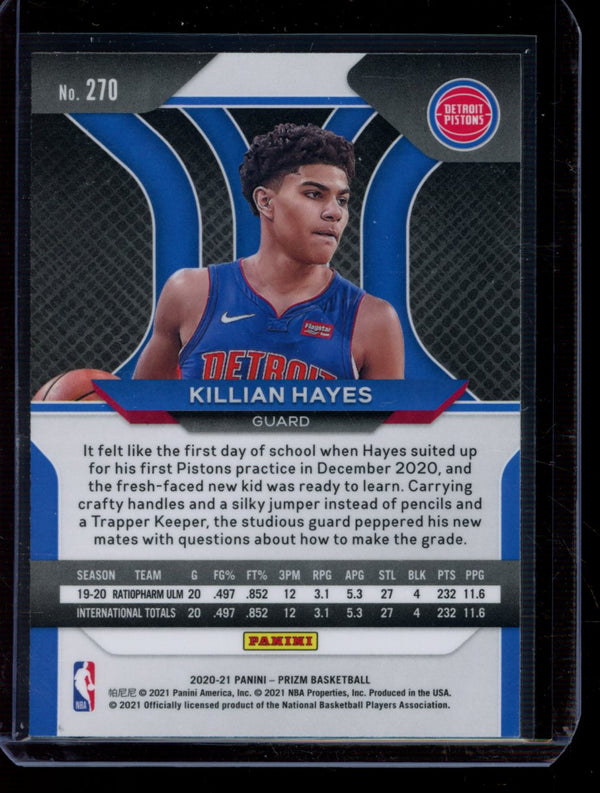 Killian Hayes 2020-21 Panini Prizm RC