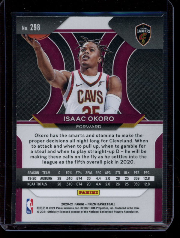 Isaac Okoro 2020-21 Panini Prizm RC