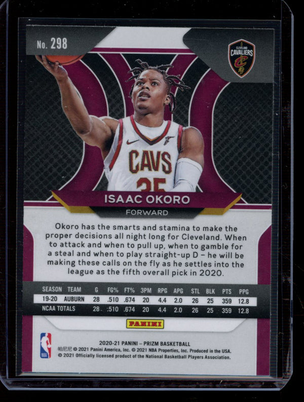 Isaac Okoro 2020-21 Panini Prizm RC