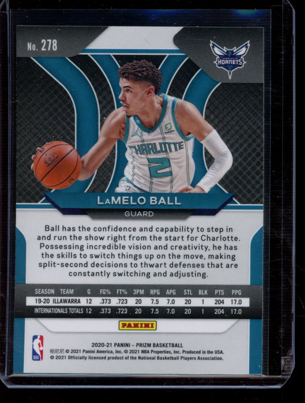 Lamelo Ball 2020-21 Panini Prizm RC