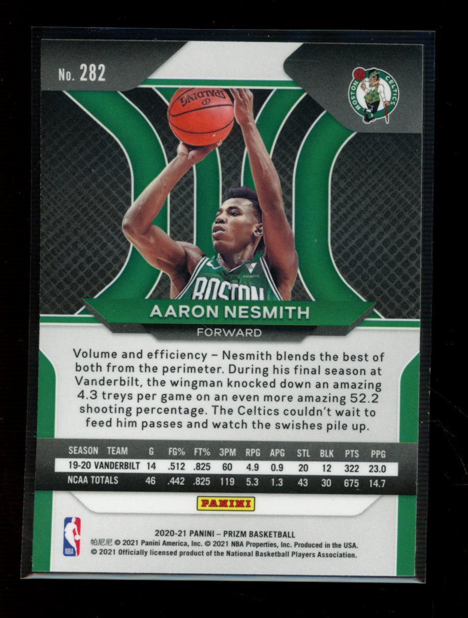 Aaron Nesmith 2020-21 Panini Prizm RC