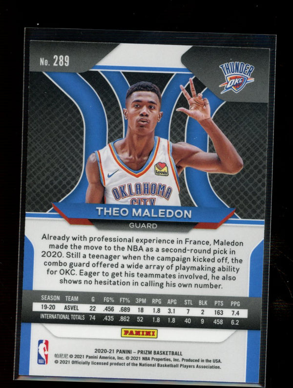 Theo Maledon 2020-21 Panini Prizm RC